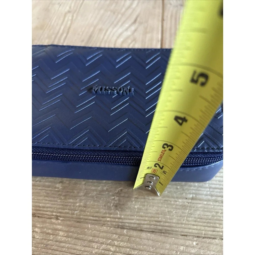Missoni for Delta Amenity Bag Blue Chevron Cosmetic Travel Case First Class